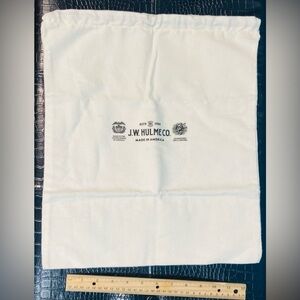 NWT J.W. Hulme Co. Wool Dust Bag Fabric ~14” x ~16”